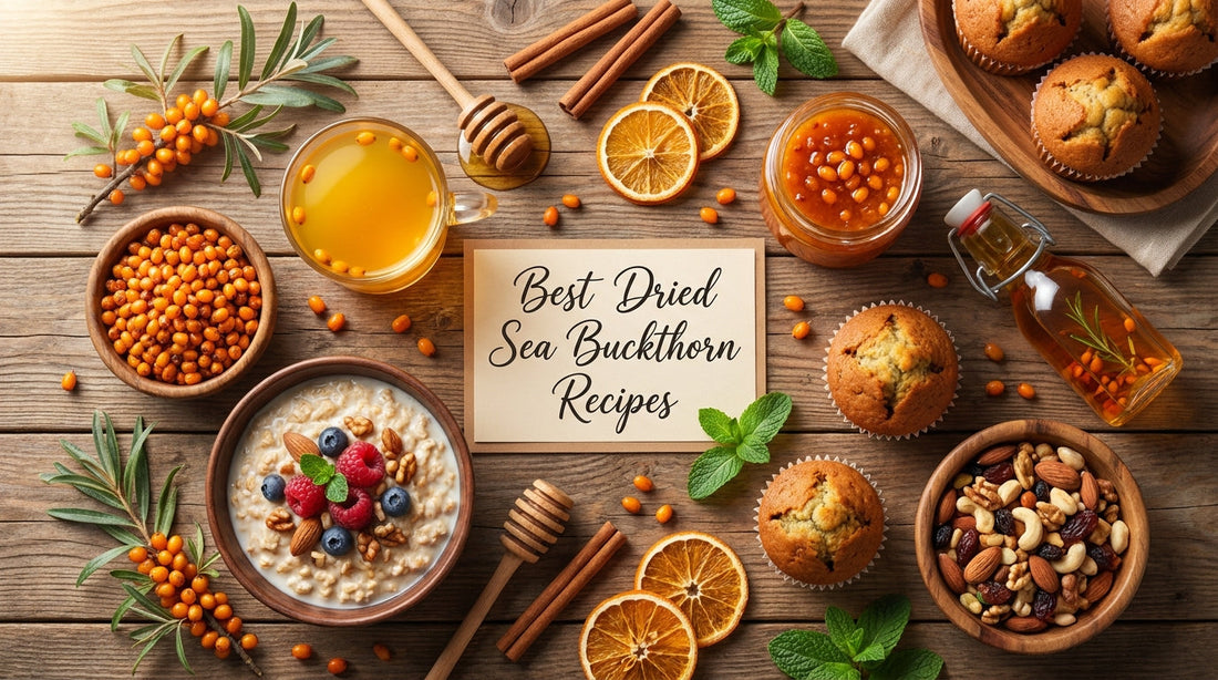 Best Dried Sea Buckthorn Recipes (10 Easy & Healthy Ways to Use Them Daily)