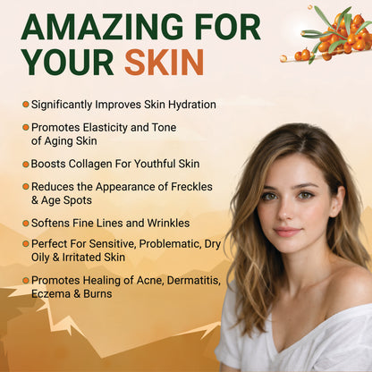 Sea Buckthorn Oil 30ml Face Serum & Hair Serum