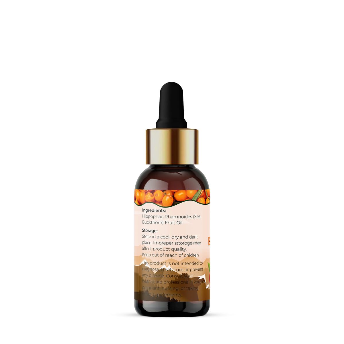 Sea Buckthorn Oil 30ml Face Serum & Hair Serum